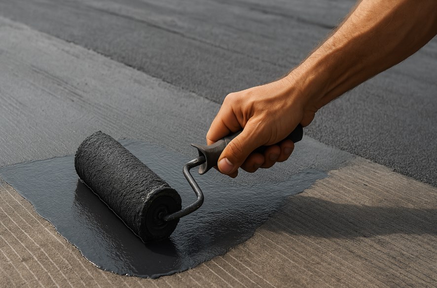 malowanie papą w płynie